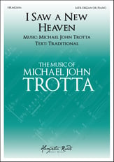 I Saw a New Heaven SATB choral sheet music cover